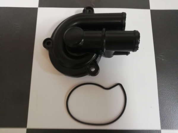 Wasserpumpendeckel - GASOLINA - Vespa GTS/HPE 125-300 ccm (ab Bj. 2005) - schwarz-matt